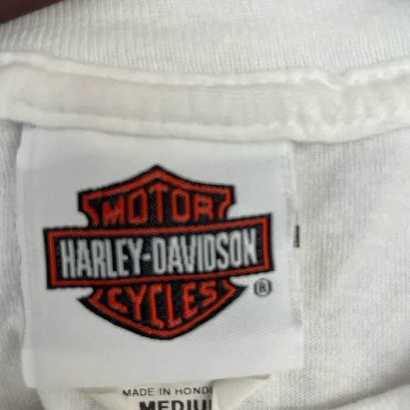 Harley-Davidson White Las Vegas Graphic Tee - Picture 4 of 4
